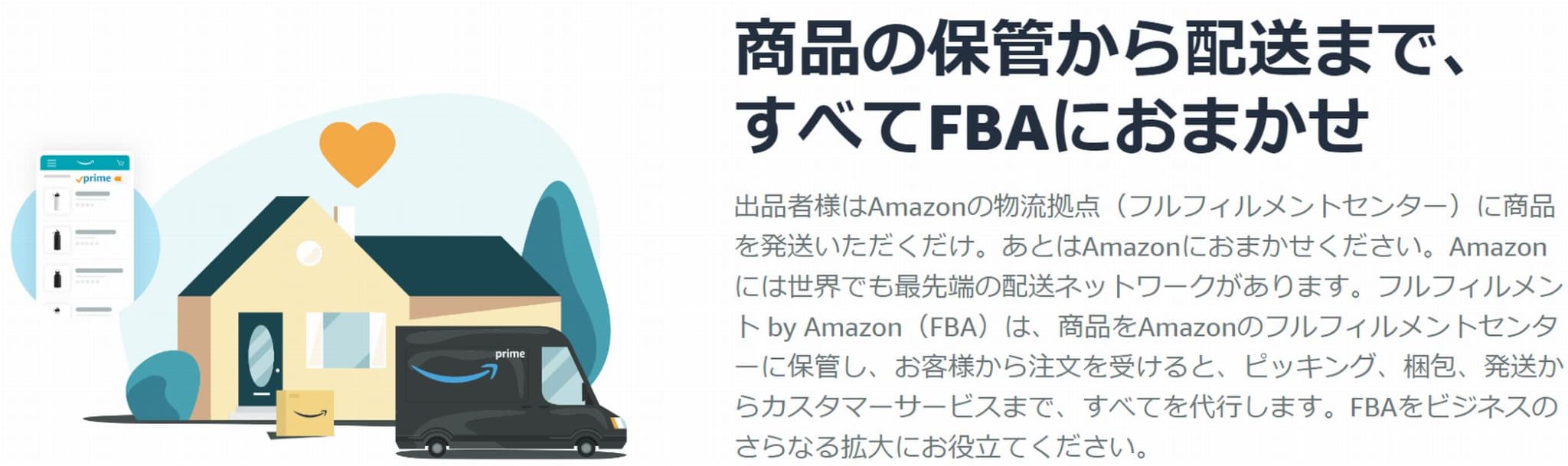 Amazon物販はFBAを使えば楽